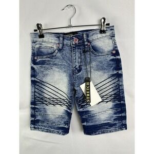 Demolition Boys Sz 8 Jeans Stretch Shorts